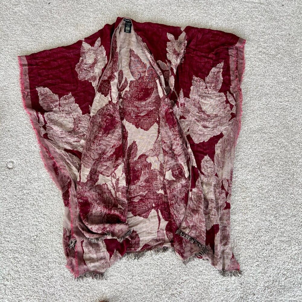 Anthropologie Do Everything in Love Shawl 100% Viscose